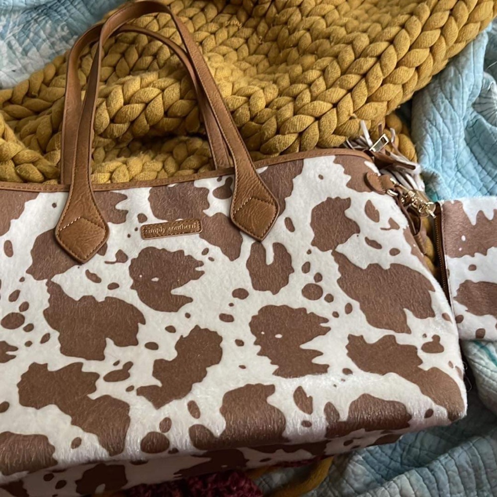 large simply southern purse w coin purse included